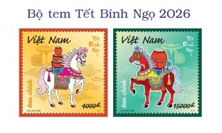 Bộ Khoa học và Công nghệ chính thức phát hành bộ tem “Tết Bính Ngọ”
